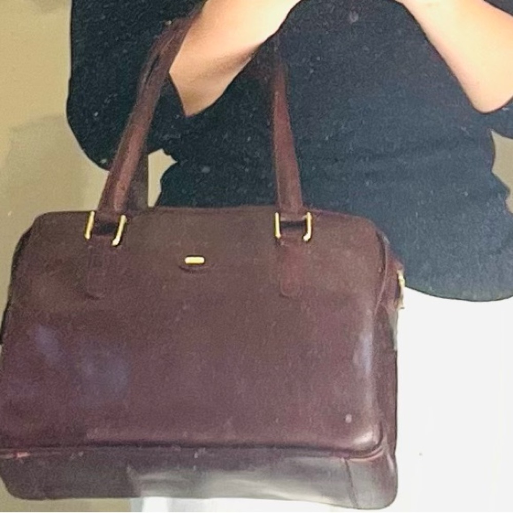 Bally Leather burgundy Satchel - Picture 13 of 15